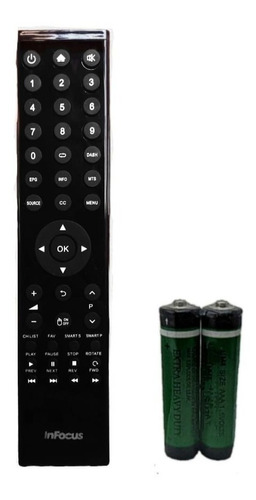 Control Para Infocus Smartv Modelo Im-55us820 Android 