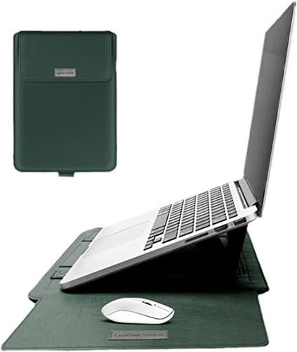 Funda Universal Soporte Y Pad Mouse Laptop 15-15.6puLG.verde