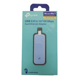 Adaptador Placa De Red Tp-link Usb 2.0 A Rj45 Ethernet Ue200