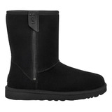 Bota Mujer Ugg Classic Short Bailey Zip Negro