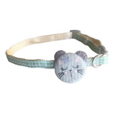 Collar Mascotas Perro Gato Peluche Premium Chico Regulable