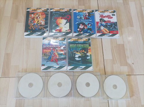 Lote Jogos Sega Cd Sonic Cd