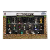 Minecraft 20 Figuras De Metal Jada Toys Nano Metalfigs 30125