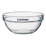 Ensaladera Bowl Luminarc Apilable Vidrio Templado 26 Cm