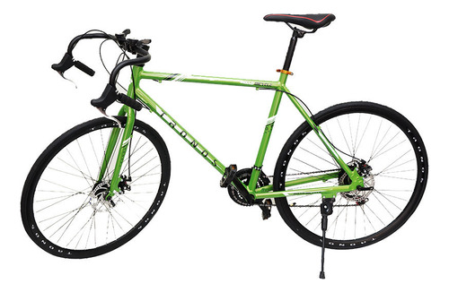 Bicicleta Speed 700c Aro 29 Disco 21 Marchas Verde - Tronos Cor Verde-limão Tamanho Do Quadro 21