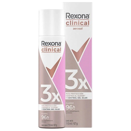 Pack X 12 - Rexona Clinical 96 Horas - Hombre/mujer 