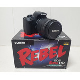  Canon Eos Rebel T5i Dslr + Lente 18-135mm + Sd + Acessórios