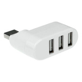 Adaptador M De 3 Puertos Usb 2 0 Mini Rotate Splitter Para P