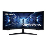 Monitor Gaming Samsung Odyssey G5 34  Ultra-wide 1000r Curvo