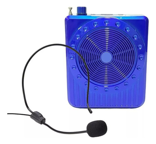 Megafono Altavoz Perifoneo Radio Usb  Diadema 