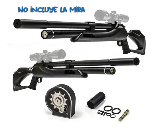 Rifle Pcp M25 Cal 5,5 Mm  Cazador Conejos