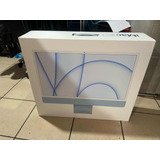 iMac 24 Con M1 8ram Y 256 Azul Caja Impecable Touch Id