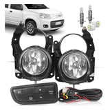 Kit Farol Milha Novo Uno Vivace 2010 11 2012 2013 2014 2015