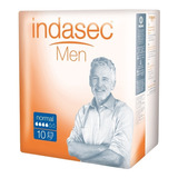 Indasec Men Hombre Aposito Para Incontinencia X 10 Unidades