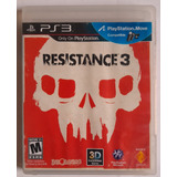 Jogo Resistance 3 Original Ps3 Midia Fisica Cd.