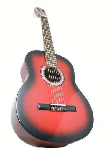 Guitarra Criolla De Lujo + Funda + Pua D´addario Original