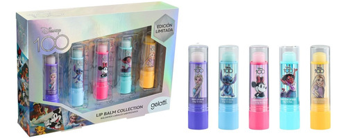 Set Brillos Labial Disney Infantil X5 (sabores Diferentes) 