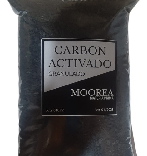 Carbon Activado Granulado 1kg Filtros De Agua Peceras 