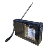 Radio Portatil Bluetooth Am-fm Usb Solar Recargable 