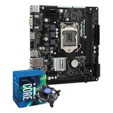 Kit Intel Core I5 8400 2.8ghz + Placa Mãe H310 + Cooler