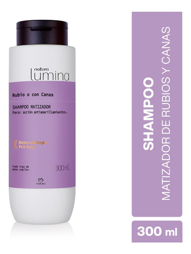 Shampu Matizador Lumina Natura 300ml