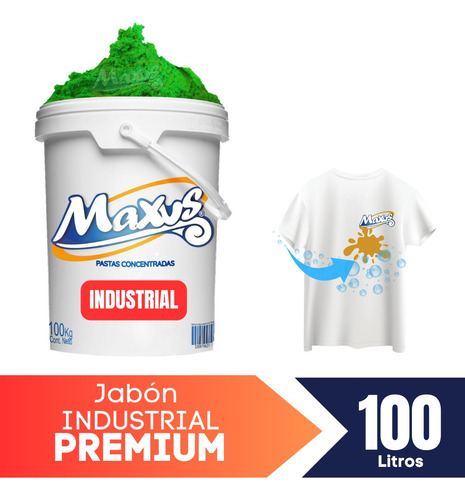 Pasta Para 100 Lts Jabon Premium Industrial