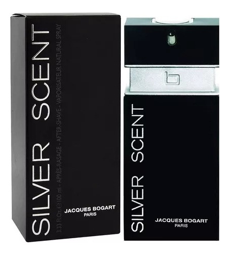 Perfume Jacques Bogart Silver Scent Edt 100 Ml Para Homem + Brinde!