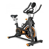 Bicicleta Ergométrica Spinning - Kikos - Preto/laranja
