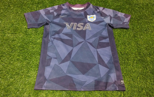 Camiseta De Rugby Los Pumas Alternativa 2014 Niños