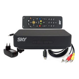 Receptor Sd Sky Pre Pago + 12 Meses De Canais Abertos