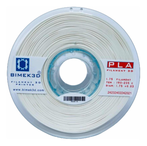 Filamento Pla 1.75mm 1kg Blanco