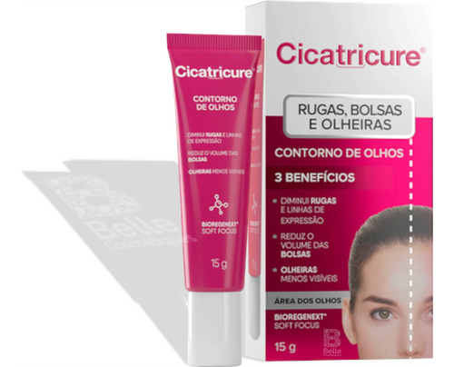 Cicatricure Contorno Dos Olhos Rugas Bolsas E Olheiras - 15g