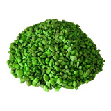 Piedra Decorativa 3mm A 5mm Color Verde Claro 5 Kg