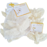 Kit 15 Lembrancinhas Batizado Sabonetes Espirito Santo Pin