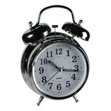 Reloj Mesa Escritorio Campanas Despertador Análogo Portátil