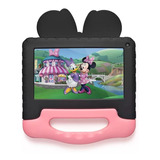 Tablet  Multilaser Kids Minnie 7  32gb Preto/rosa E 2gb De Memória Ram