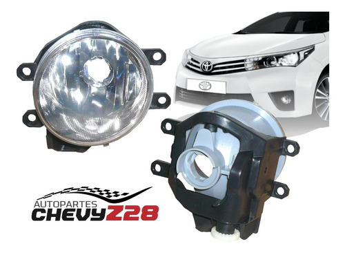 Kit De Faros Antiniebla Para Toyota Corolla 2015 A 2017 Foto 3