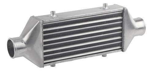 Intercooler De Montaje Frontal Universal Turbo 63 Mm Diámetr