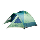 Carpa Familiar Highland 4 Doite Color Verde