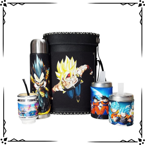 Set Matero Kit De Mate Equipo Dragon Ball Z. Animé