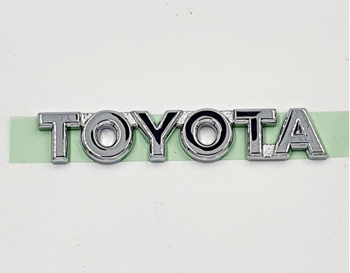 Emblema Letras Toyota Compuerta Fortuner 2006-2011 Original Foto 4