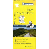 Mapa Local Allier, Puy-de-dãâ´me, De Varios Autores. Editorial Michelin España Portugal S.a. En Francés
