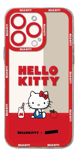 Funda Sanrios Hello Kitty Hot Phone Para iPhone 15, 14, 13,