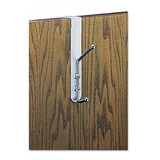 Safco Products Perchero Para Puerta, Plateado