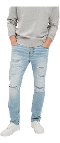 Ae Airflex+ Slim Jean Parches Aut Light