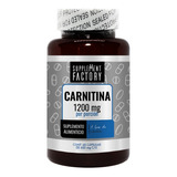 Carnitina 600 Mg, 60 Cápsulas, Calidad Premium Sabor Natural