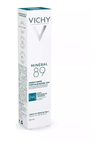 Vichy Minéral 89 Hidratante Fortalecedor 72hc/ Minerais 40ml