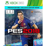 Pes-2018 Para Xbox-360 Desbloqueado Envio Imediato