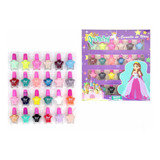 Set 24 Pinturas De Uñas Para Niña Esmalte Glitter #2