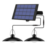 Colgante Solar Con Panel Ajustable Ip65 Para Uso En Exterior